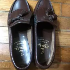 REGAL ブラウン レザー ローファー 22cm