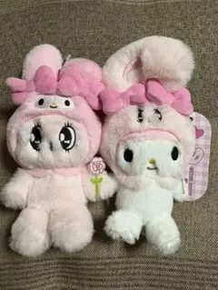 エスターバニー　マイメロ　マイメロディ　マスコット　コラボ　2個セット