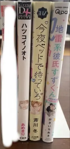 BL漫画　まとめ売り　3冊セット