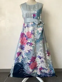 3328 着物　リメイク　ドレス　ワンピース