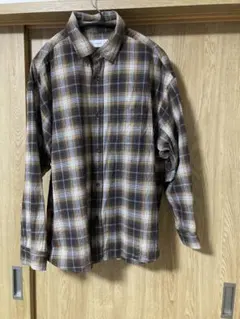 RAGEBLUE チェック柄 長袖シャツ