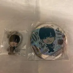 川村壱馬　クリーナーキーホルダー・75㍉缶バッチセット