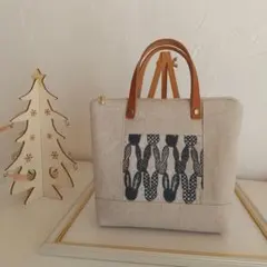 ハンドメイド ミナペルホネン ポーチ