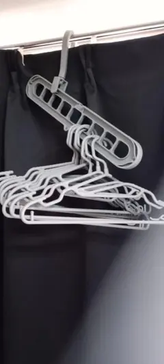 スリムデザイン グレー ハンガー セット　ベビー　赤ちゃん　ペット　犬