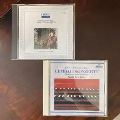 【２CD】リヒター　バッハ　フルートソナタ（５曲）＆チェンバロ協奏曲（４曲）