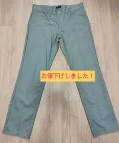MORGAN（モルガン）グレー スリムフィット スラックスのサムネイル