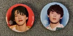 河野純喜 與那城奨 缶バッジセット