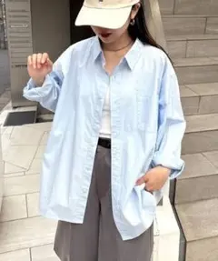 CIAOPANIC TYPY ビックシルエットワッシャーコットンブロードシャツ