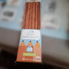 KIDS Factory 太軸さんかくかきかたえんぴつ 2Bのサムネイル