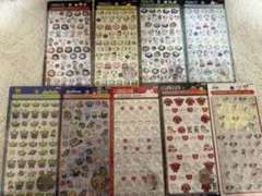 ボンボンドロップシールミニ　ディズニー　9種セット　正規品　スヌーピー