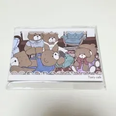 ARomantic メモ 両面印刷 くまさん家族 新品