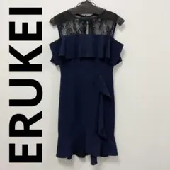 ERUKEI エルケイ ドレス ワンピース キャバドレス サイズ2 ノースリーブ