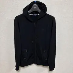 【大人気】バーバリーロンドン　ニットパーカー　ノバチェック　ホースロゴのサムネイル