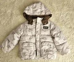 恐竜柄 取り外し可能 フード付きアウター 95サイズ