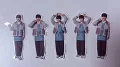 なにわ男子 アンバサダーフレークシール 長尾謙杜