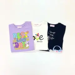 子供服 女の子 110cm 長袖 Tシャツ まとめ売り 新品 YFN7-1