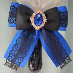 キンブレリボン•ペンライトリボン　青　ブルー　ネイビー　黒　ブラック