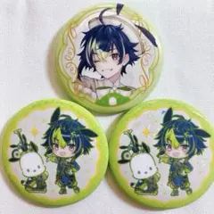 Dytica×サンリオキャラクターズ ランダムキラキラ缶バッジ 伊波ライ