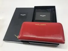 値下げ‼️⭐️超美品⭐️ サンローラン SAINT LAURENT ラウンドファスナー