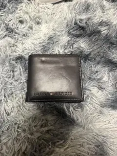 TOMMY HILFIGER ブラック 二つ折り財布