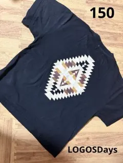 【LOGOS DAYS 】ブラック Tシャツ 150cmのサムネイル