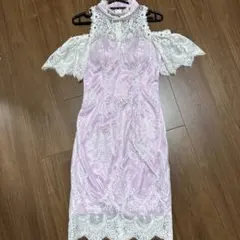 引っ越し価格　キャバ　ドレス　ピンク　レース　ミニ