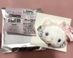 サンリオ チャーミーキティシークレットヘアクリップフリル