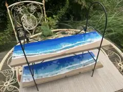 レジンアート海(キッチンシェルフ)