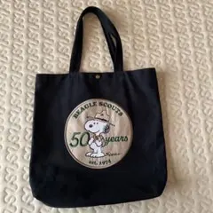 PEANUTS スヌーピー 50周年トートバッグ
