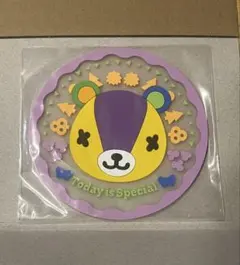 どうぶつの森 クリアラバーコースター パッチ　ガチャガチャ