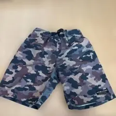 迷彩 ハーフパンツ130