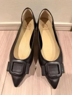 STACCATO フラットシューズ ブラック 240のサムネイル