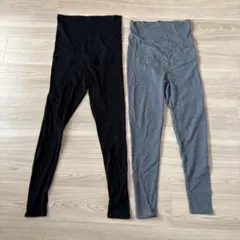 無印良品　ユニクロ　マタニティ　レギンス
