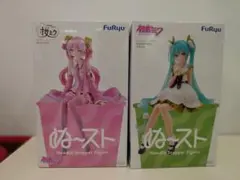 FuRyu 初音ミク ぬーどるストッパーフィギュア 2種セット