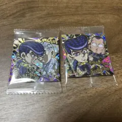 ジョジョの奇妙な冒険　東方仗助&川尻浩作　東方仗助&虹村億泰　ウエハースシール