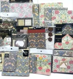 【値下げ⤵️】¥3800→¥2800ウィリアムモリス　ステーショナリー20点セットのサムネイル