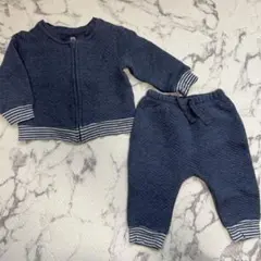 babyGAPダークブルー ジャケットとパンツセット 95cmまで