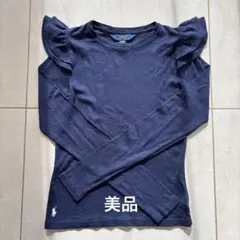 Polo Ralph Lauren ガールズ　ネイビー長袖カットソー L