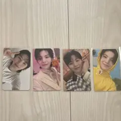 SEVENTEEN セブンティーン　WOOZI ウジ　トレカ 4枚セット