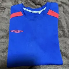 ジュニア 長袖 サッカーウェア umbro ブルー 150