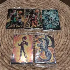 ドラゴンボール イタジャガカード 5枚セット