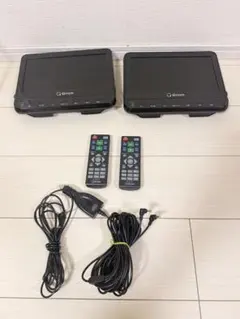訳あり】山善 ヘッドレストツインDVDプレーヤー CPD-M101TMD - メルカリ