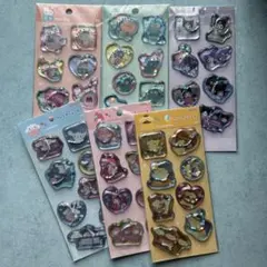 正規品 ウォーターシール サンリオ 6枚セット キティ クロミ シナモ ハンギョ