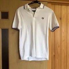 FRED PERRY ポロシャツ ホワイト ティップラインのサムネイル