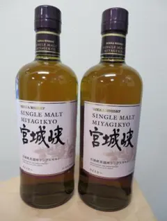 NIKKA WHISKY 宮城峡 シングルモルト 700ml 2本セット - メルカリ