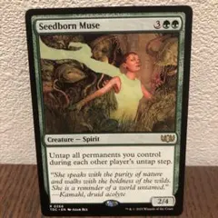 種子生まれの詩神/Seedborn Muse 英語一枚 MTG 種子生まれの詩神 Seedborn Muse 英語 - メルカリ