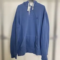 Polo by Ralph Lauren フード付きプルオーバー L 青