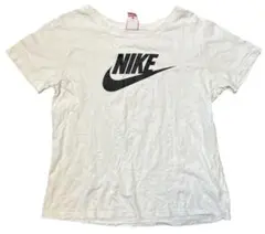00s ナイキ NIKE ホワイト Tシャツ スウッシュ