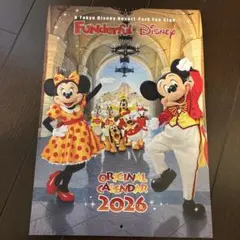 新品⭐︎東京ディズニーリゾート オリジナルカレンダー 2026