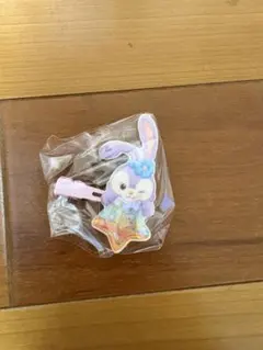 ディズニーシー　ダッフィ＆フレンズ　ヘアクリップ　ステラルー